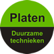 Platen Duurzame Technieken